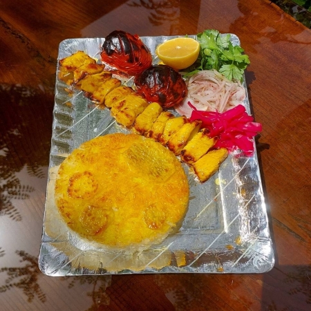 چلو جوجه کباب